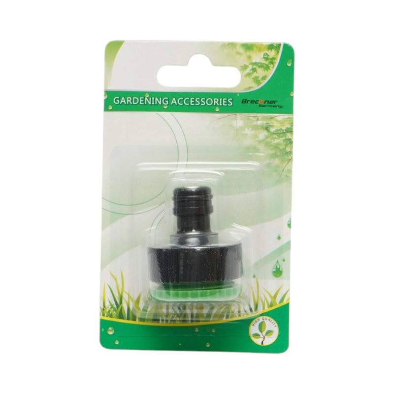 Adattatore per rubinetto (3/4"–1") e raccordo rapido da 3/4" per tubo da giardino Breckner Germany