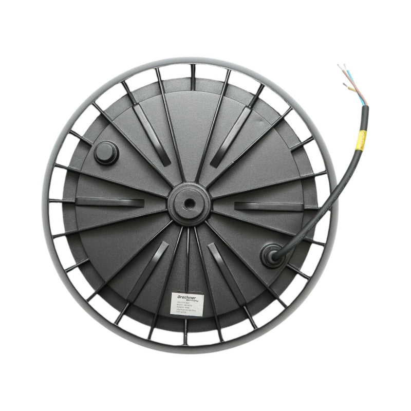 Lampada industriale LED UFO High-Bay da 100 W, 100-265 V, 6500 K, 12000 lm per capannoni industriali e magazzini, 290x32 mm, IP65 Breckner Germany