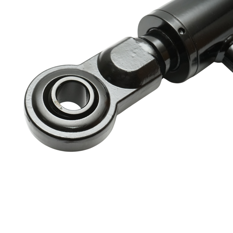 Terzo punto centrale regolabile idraulico, categoria 1–2, lunghezza chiusa 680 mm, corsa 360 mm.