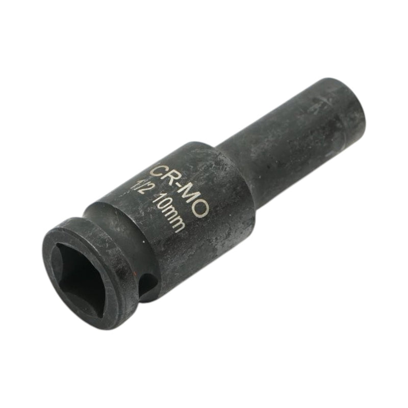 Bussola a impatto lunga da 10 mm, 78 mm, attacco quadro da 1/2", Cr-Mo Breckner Germany