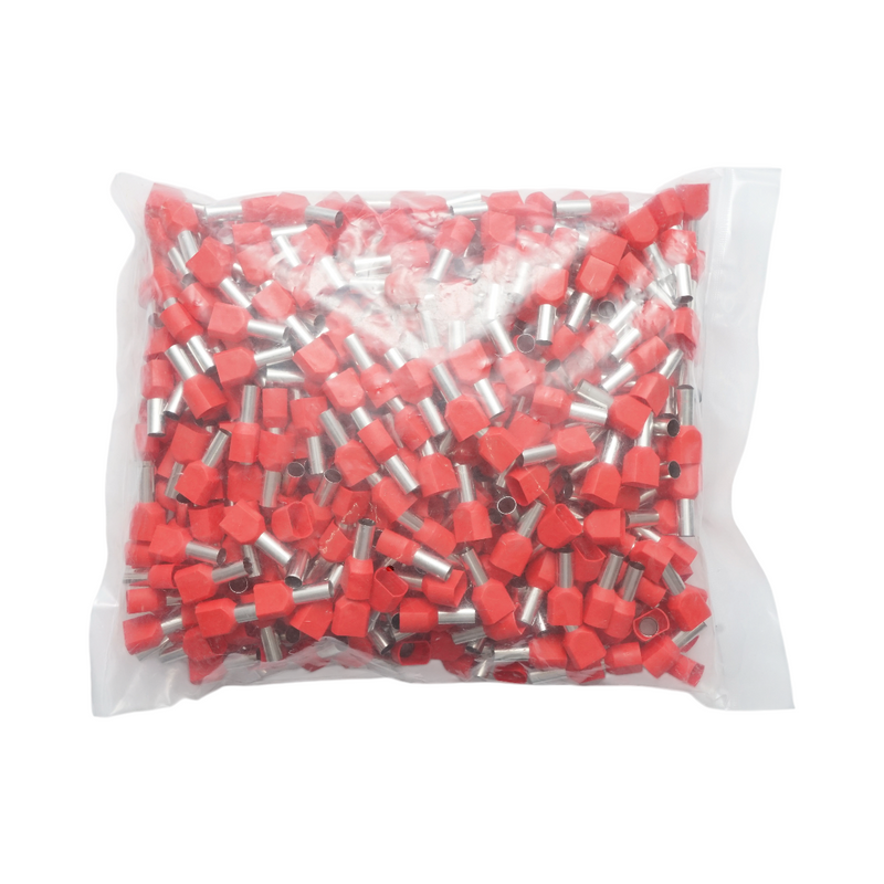 Longroad TE1014 Terminali a bussola doppi isolati 2x10 mm² / 14 mm