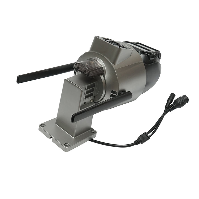 Telecamera di sorveglianza con 3 lenti, 2 obiettivi da 9 MP, P2P WIFI 2.4GHz, PTZ con sensore di movimento, sirena, rilevamento umano e applicazione iCSee