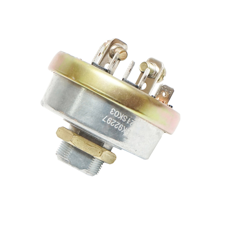 Interruttore di accensione e luci, chiave in metallo, alta qualità >>3,5kW UTB U-445 U-683 D-1010 e Fiat 6220.000, fi 60mm, filettatura di montaggio fi 21mm