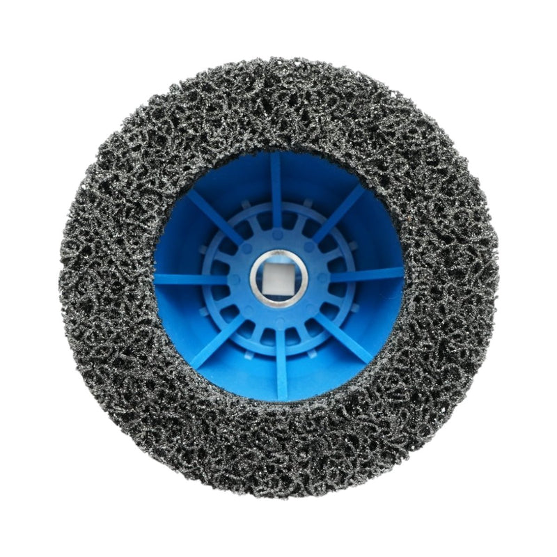 Spazzola da 150 mm per la pulizia dei mozzi ruota, attacco quadro da 1/2 pollice, set da 2 pezzi