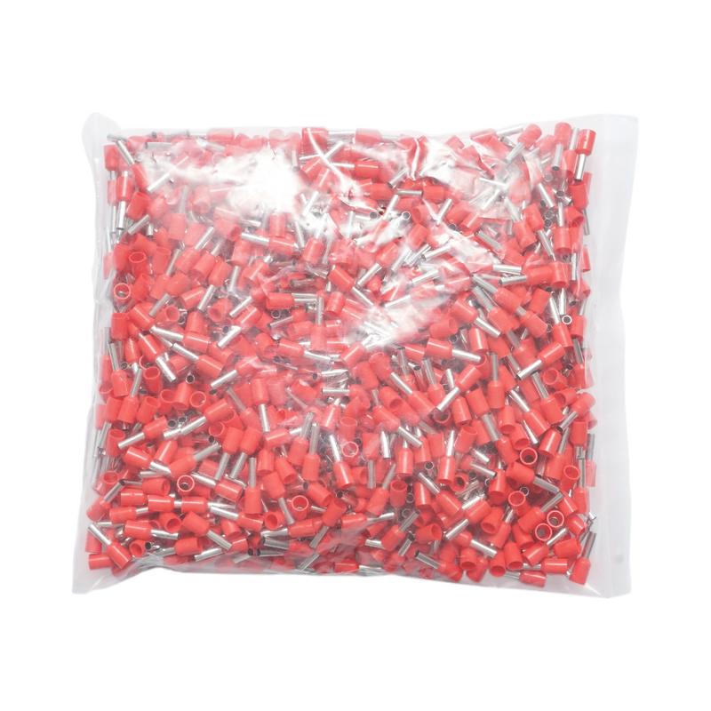 Puntalini isolati per cavi Longroad E2508 2,5 mm² / 8 mm