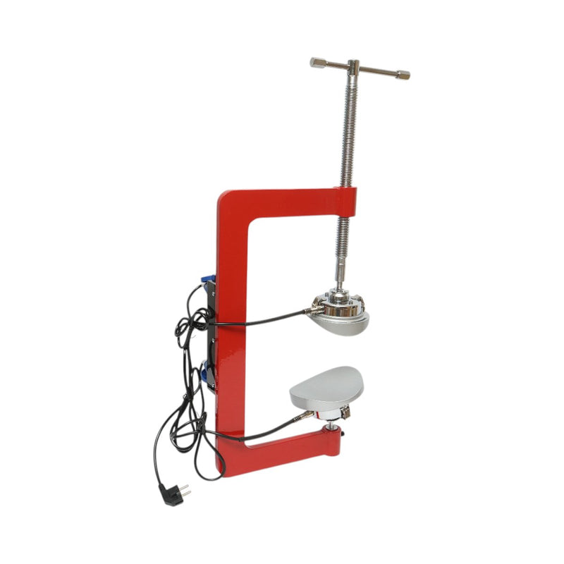 Vulcanizzatore elettrico a caldo per pneumatici THOR, 2x500 W, 220 V, 7 adattatori in alluminio, temperatura regolabile 0-180 °C