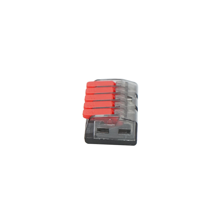 Connettore rapido per cavo 32A 450V, 5 poli 0,2-4mm Leader