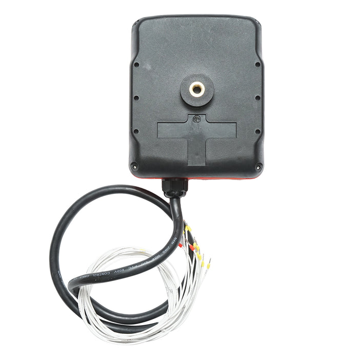Telecomando wireless per verricello di trattore forestale, con regolazione della velocità del motore direttamente dal telecomando, senza funzione di mantenimento, modello Q 12V