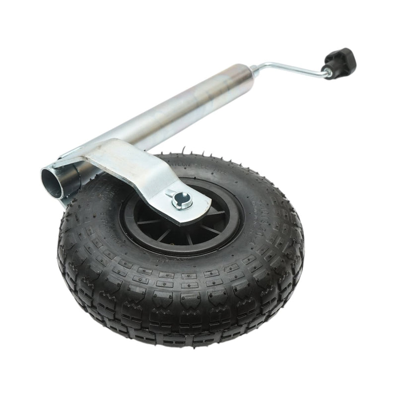 Ruotino di manovra per rimorchio con pneumatico 260x85 mm, diametro tubo 48 mm, altezza regolabile 600-880 mm, carico massimo 136 kg Breckner Germany
