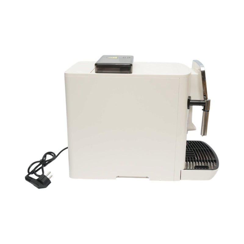 Macchina automatica per caffè espresso in grani con macinacaffè integrato (1450 W, 220 V), pannello di controllo digitale touch, sistema per montare il latte, pressione 19 bar, serbatoio dell'acqua da 1,7 l.