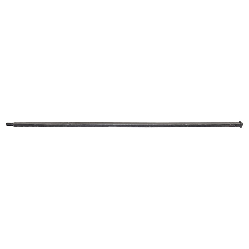 Asse quadro 40x40 per erpice a dischi, L=2500 mm, M36, C+F