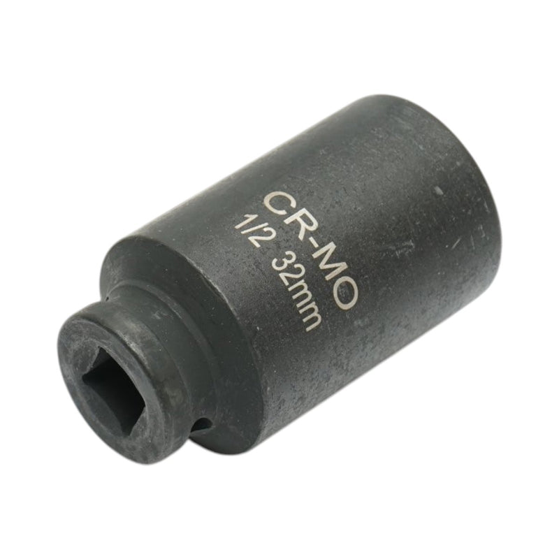 Bussola a impatto lunga 32 mm, lunghezza 78 mm, attacco quadro da 1/2", Cr-Mo Breckner Germany