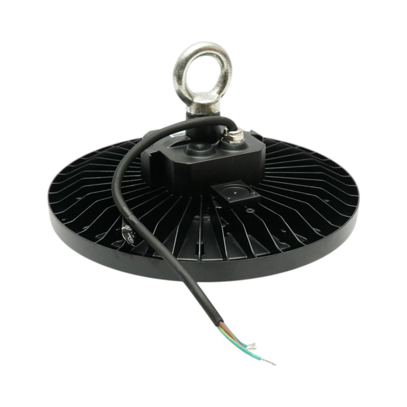 Lampada industriale LED High-Bay da 150 W, 220 V, 5000 K, 22.500 lm, con sensore di movimento a microonde, per capannoni industriali e magazzini, 265x86 mm Breckner Germany