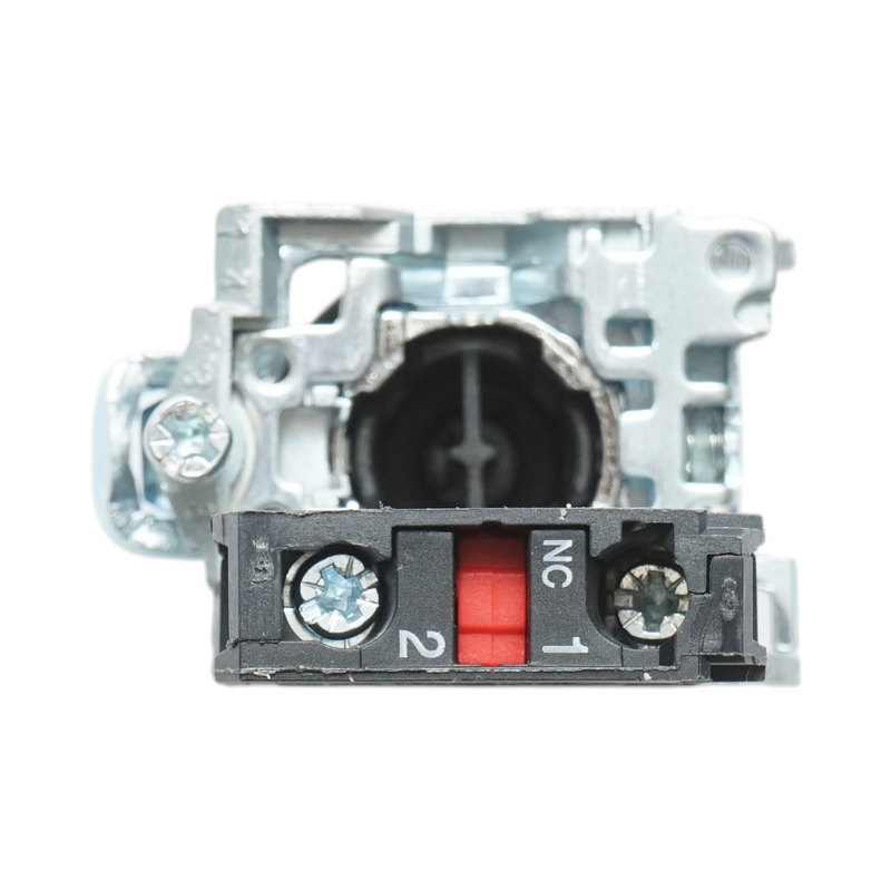Pulsante di comando STOP rosso, ritorno a molla, 1NC, 10 A, TB4 Breckner Germany