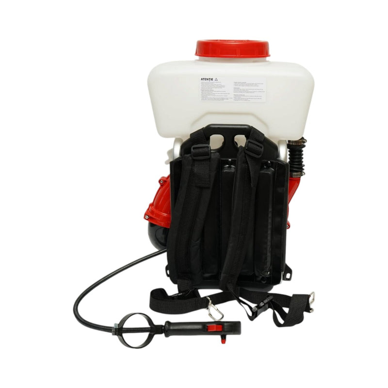 Atomizzatore benzina 14L, motore 2 tempi 2,3HP, 43cc, raggio di spruzzo 12m Breckner Germany