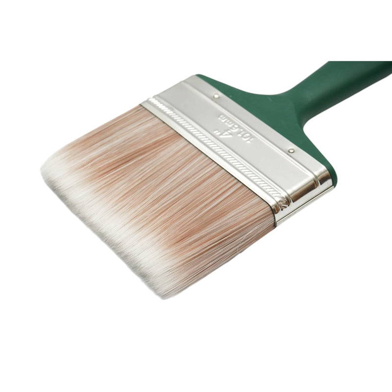 Pennello piatto da 100 mm, setole in PET, manico in PP Breckner Germany