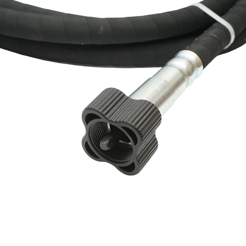 Testa vibrante eccentrica per calcestruzzo da 28 mm con albero flessibile da 5 m Breckner Germany