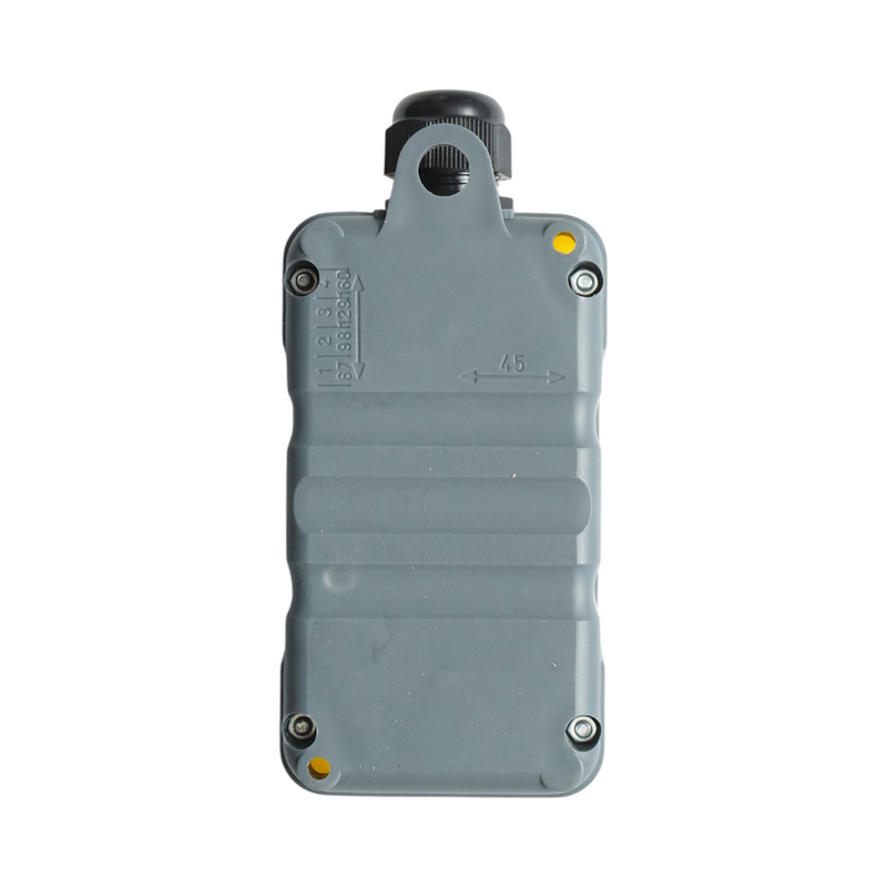 Telecomando industriale, 2 comandi (2x2NO), protezione IP54. Breckner Germany