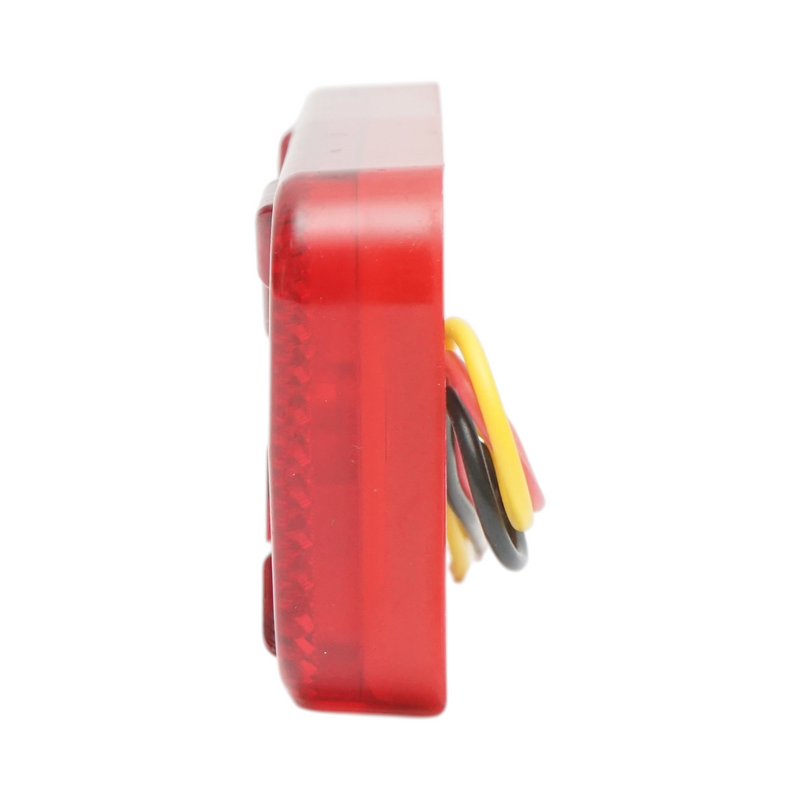 Luce di ingombro laterale a LED rossi (12V-24V), 2 funzioni, modello X NEON, 30 LED, 110x52x16 mm Breckner Germany