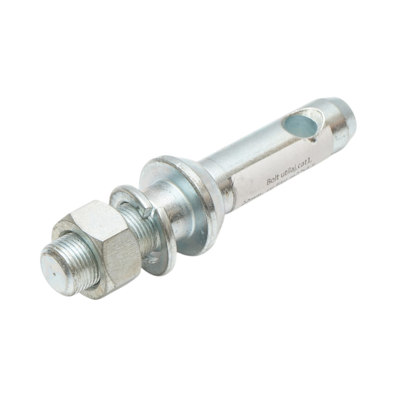 Perno di collegamento con dado, 140 mm, Categoria 1, filettatura M20x1,5, foro da 12 mm
