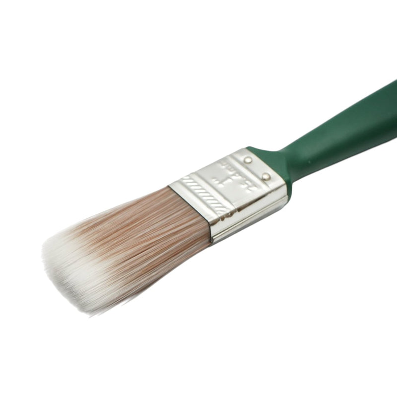 Pennello piatto da 25 mm, setole in PET, manico in PP Breckner Germany
