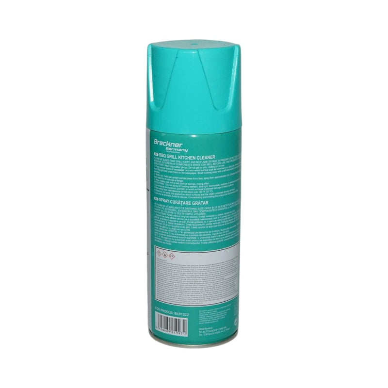 Schiuma detergente spray per griglia attiva da 400 ml Breckner Germany