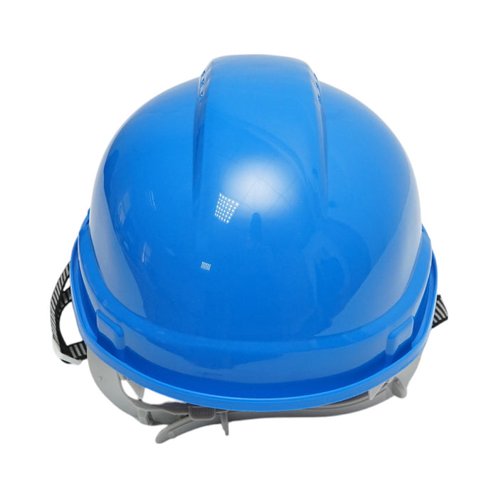 Casco ventilato regolabile 51-63 cm, blu Crownman