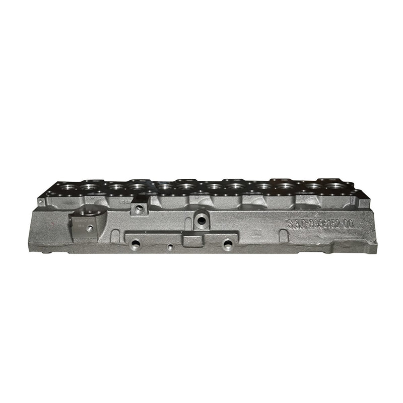 Testata motore a 6 cilindri per Case IH, New Holland e Cummins. Codici OEM: J936180, 86990827, 3802466