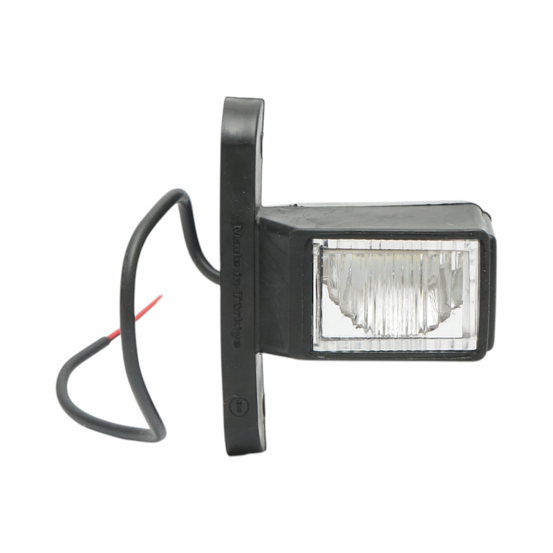 Set di luci di ingombro laterali a LED con braccio, 12V-24V, 3 funzioni (rosso-bianco-ambra), 70 mm Breckner Germany