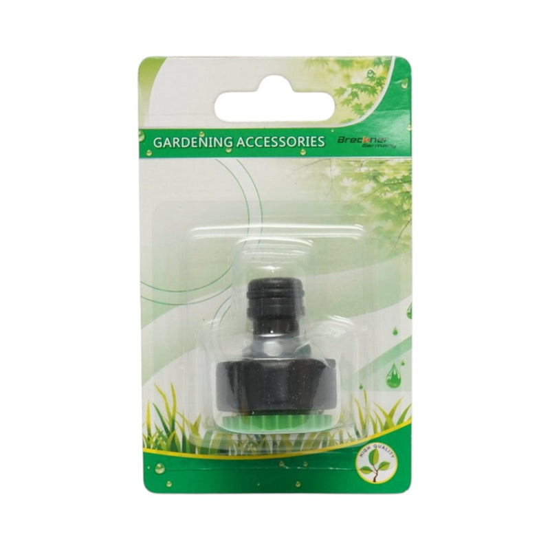 Adattatore per rubinetto (1/2"–3/4") e raccordo rapido da 3/4" per tubo da giardino Breckner Germany