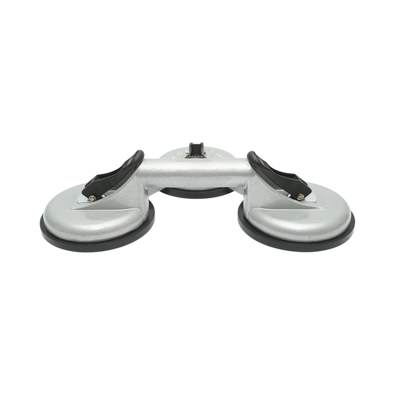 Dispositivo di sollevamento con 3 ventose in alluminio da 118 mm, portata 120-150 kg Crownman