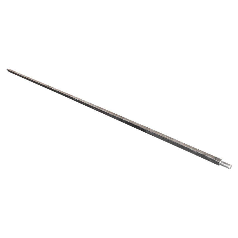 Asse quadro 40x40 mm per erpice a dischi, L=4000 mm, M36, estremità femmina-femmina