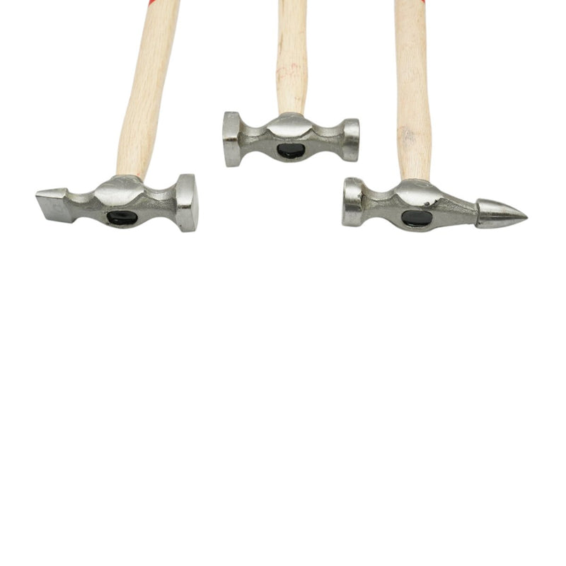Kit da 7 pezzi per la riparazione della carrozzeria con martelli e tasselli Breckner Germany