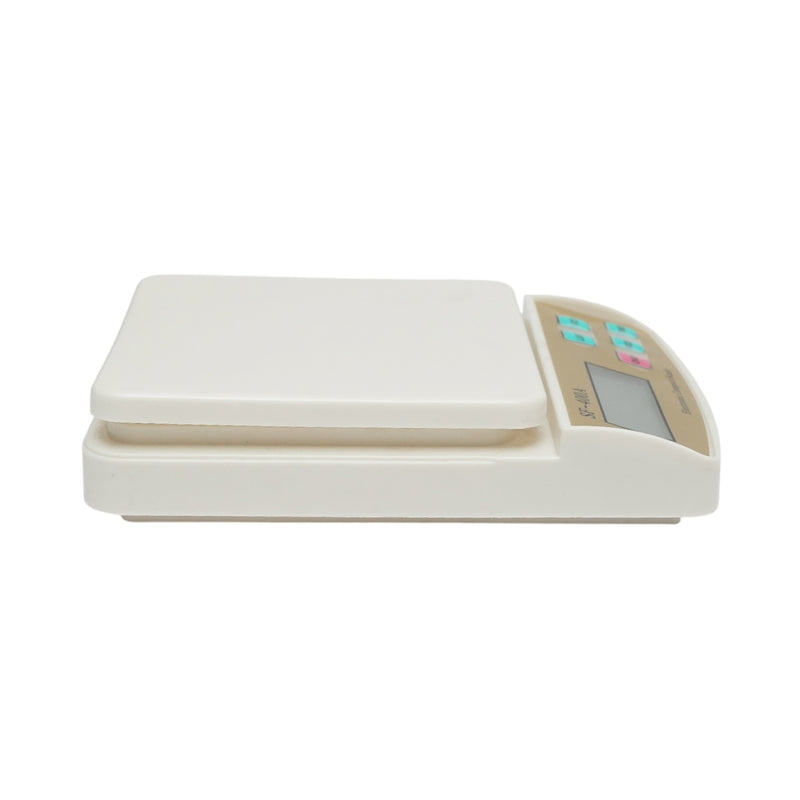 Bilancia da cucina elettronica digitale, portata 10 kg, display LCD, funzione tara