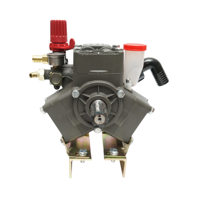 Pompa a 3 pistoni P-100 (albero Z=6/8,4 mm) per irroratrici di diserbanti (compatibile con modelli polacchi)