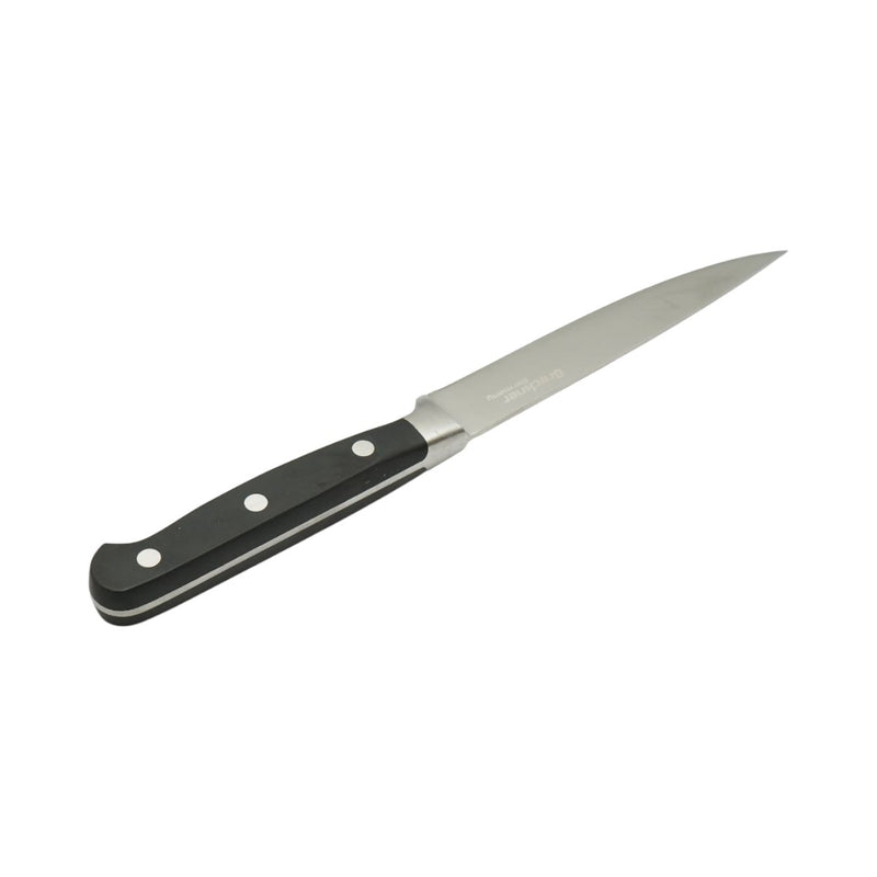 Coltello multiuso professionale da 13 cm, lama in acciaio 5Cr15MoV, manico in ABS nero Breckner Germany