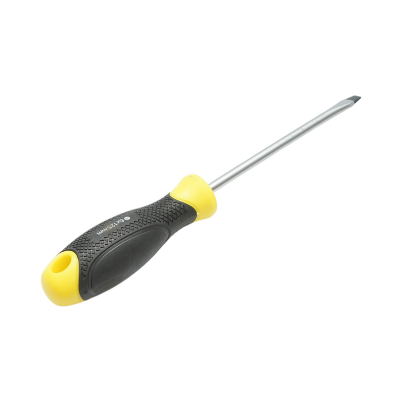 Cacciavite dritto Crownman 6x125mm con punta magnetica professionale Cr-V