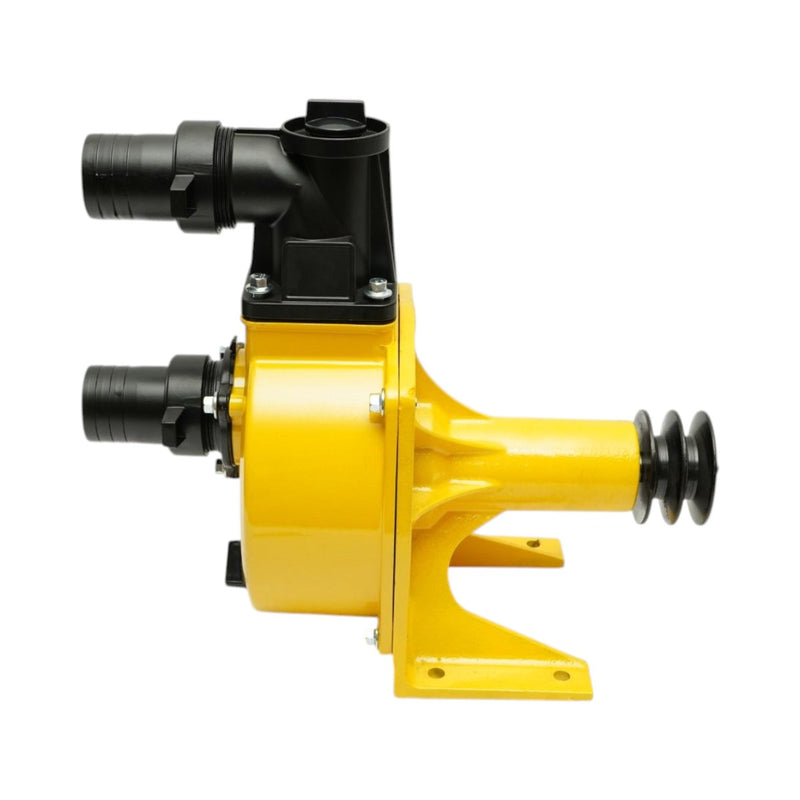Pompa centrifuga autoadescante per acqua con doppia puleggia, 3 kW, 2 pollici, portata 33 m³/h, profondità di aspirazione 7 m, prevalenza 33 m, per irrigazione