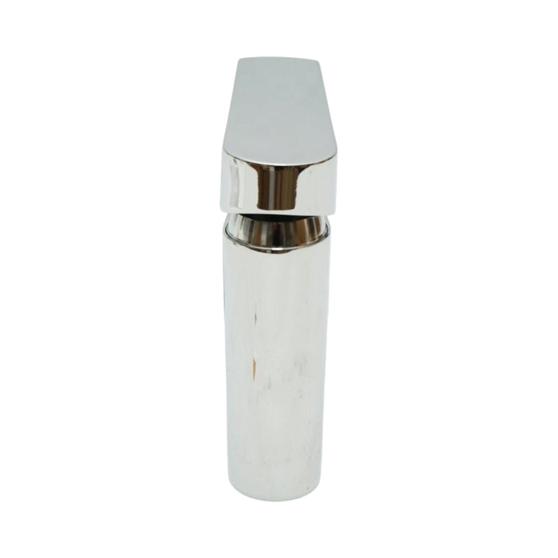 Miscelatore lavabo bagno di forma rotonda, monocomando, finitura cromo lucido, acciaio inox, flessibili inclusi