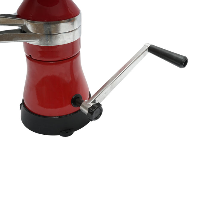 Separatore di panna dal latte o per scrematura manuale, recipiente in alluminio da 5L, capacità 80L/h.