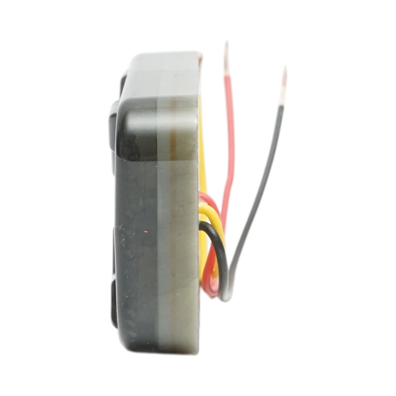 Luce di ingombro laterale a LED 12V-24V, lente giallo fumé, 2 funzioni, modello X NEON, 30 LED, 110x52x16 mm Breckner Germany