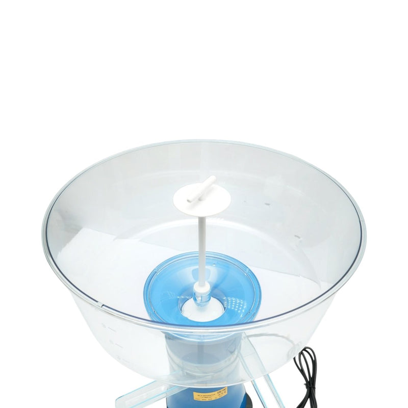 Separatore di panna dal latte o per scrematura automatica 60W, 220V, contenitore in plastica 7L, capacità 80 L/h