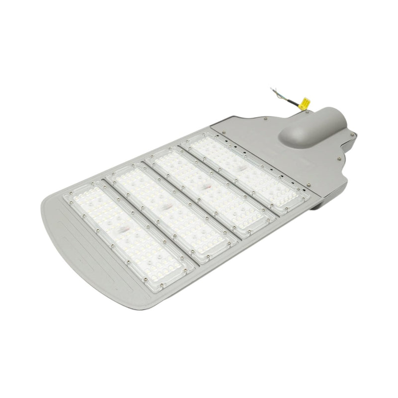 Lampione stradale a LED da 200 W, 100-265 V, 6500 K, 26000 lm, montaggio su palo, 590x280x50 mm, IP66 Breckner Germany