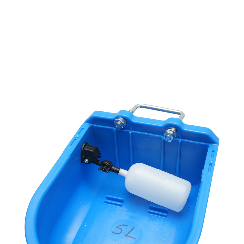 Abbeveratoio in plastica ultra resistente – 5 L Colore: blu Dimensioni: 315 × 245 × 150 mm