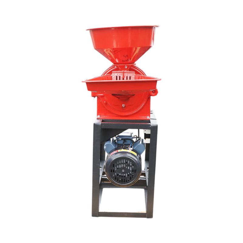 Mulino elettrico per cereali THOR da 3 kW, 220 V, capacità 300 kg/h, velocità di rotazione 5900 giri/min, 4 crivelli inclusi.