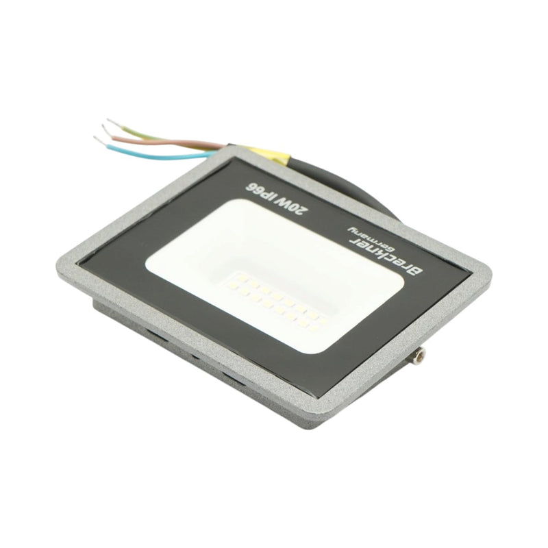 Proiettore LED 20W, 100-265V, 6500K, 2000lm, fascio largo, 115x90x25mm, IP66 Breckner Germany