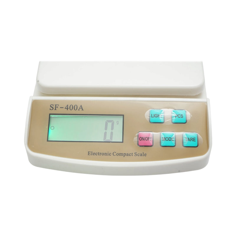 Bilancia da cucina elettronica digitale, portata 10 kg, display LCD, funzione tara