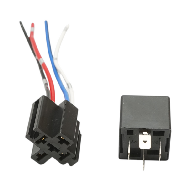 Kit di cablaggio relè di protezione fari 12V 40A con connettore universale a 4 pin Breckner Germany