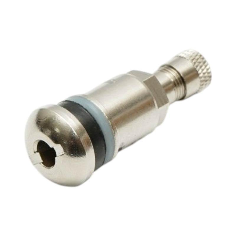 Valvola per cerchi tubeless in ottone cromato da 45 mm TR413 MS525AL