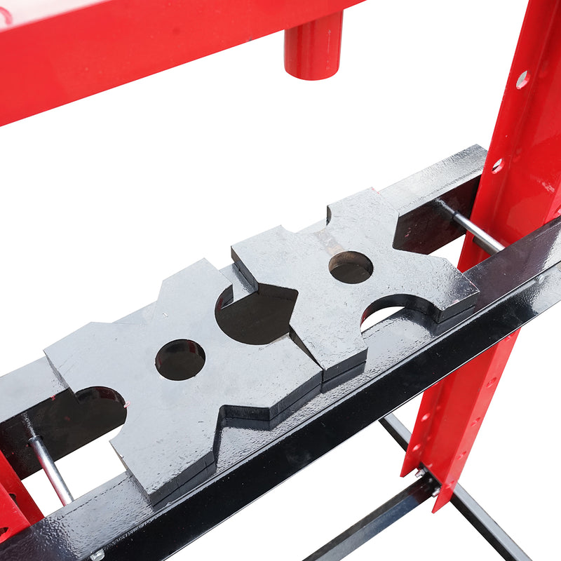 Pressa idraulica 30T, apertura regolabile 50-1050mm, corsa pistone 0-154mm